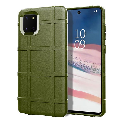 Ultra-thin Silicone Gel Soft Case 360 Degrees Cover for Samsung Galaxy M60s Green