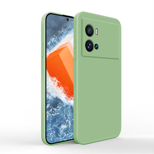 Ultra-thin Silicone Gel Soft Case 360 Degrees Cover for Vivo iQOO 9 Pro 5G Green