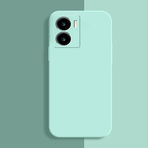 Ultra-thin Silicone Gel Soft Case 360 Degrees Cover for Vivo iQOO Z7 5G Cyan