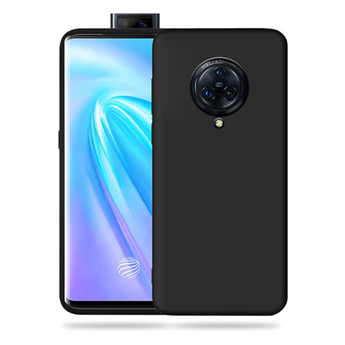 Ultra-thin Silicone Gel Soft Case 360 Degrees Cover for Vivo Nex 3 5G Black