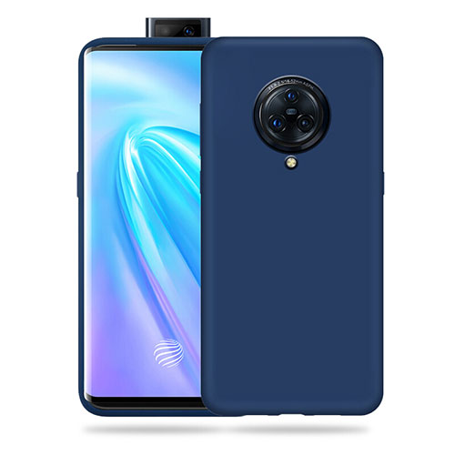 Ultra-thin Silicone Gel Soft Case 360 Degrees Cover for Vivo Nex 3 5G Blue