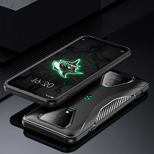 Ultra-thin Silicone Gel Soft Case 360 Degrees Cover for Xiaomi Black Shark 3 Pro Black
