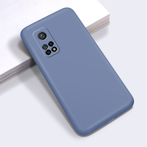 Ultra-thin Silicone Gel Soft Case 360 Degrees Cover for Xiaomi Mi 10T 5G Lavender Gray
