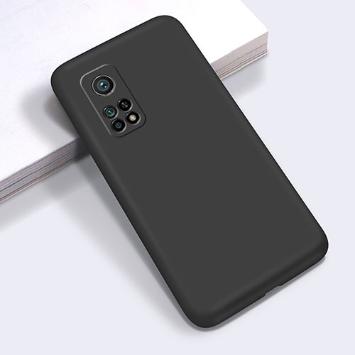 Ultra-thin Silicone Gel Soft Case 360 Degrees Cover for Xiaomi Mi 10T Pro 5G Black