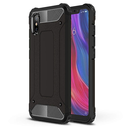 Ultra-thin Silicone Gel Soft Case 360 Degrees Cover for Xiaomi Mi 8 Pro Global Version Black