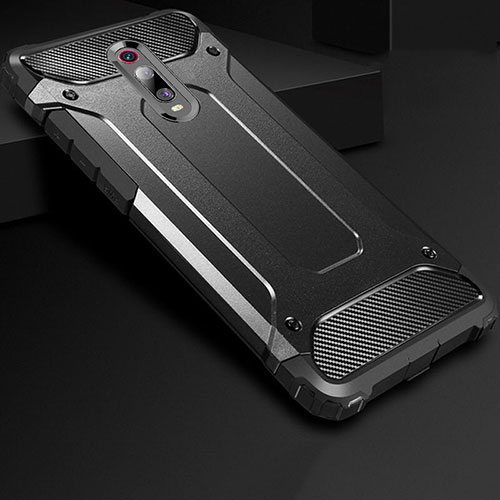 Ultra-thin Silicone Gel Soft Case 360 Degrees Cover for Xiaomi Mi 9T Pro Black