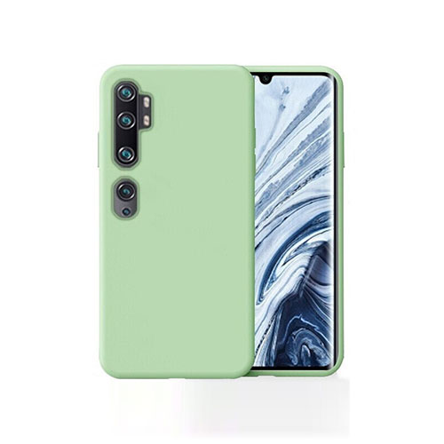 Ultra-thin Silicone Gel Soft Case 360 Degrees Cover for Xiaomi Mi Note 10 Pro Green