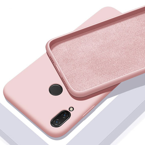 Ultra-thin Silicone Gel Soft Case 360 Degrees Cover for Xiaomi Redmi 7 Rose Gold