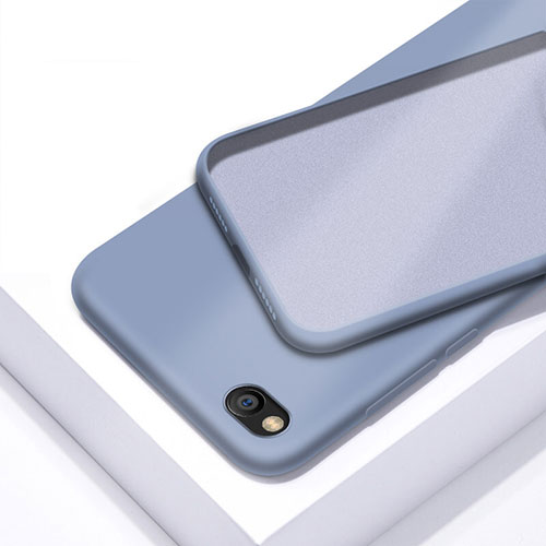 Ultra-thin Silicone Gel Soft Case 360 Degrees Cover for Xiaomi Redmi Go Sky Blue