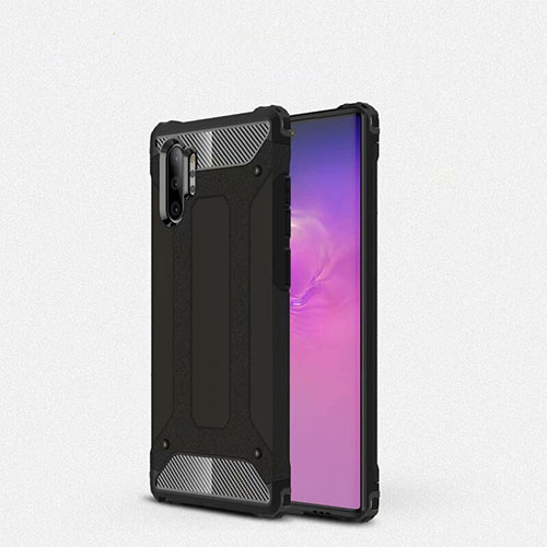 Ultra-thin Silicone Gel Soft Case 360 Degrees Cover G01 for Samsung Galaxy Note 10 Plus 5G Black