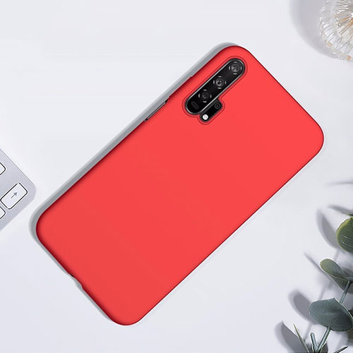 Ultra-thin Silicone Gel Soft Case 360 Degrees Cover S01 for Huawei Honor 20 Pro Red