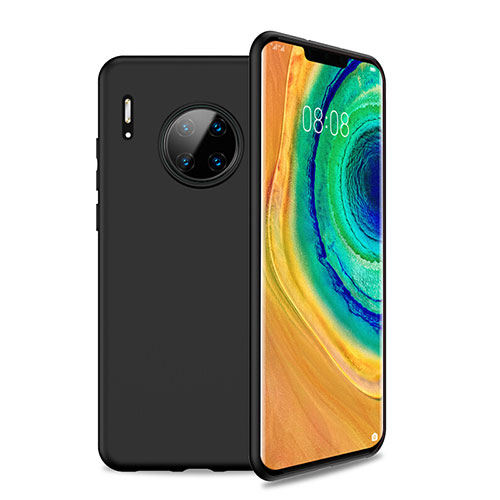 Ultra-thin Silicone Gel Soft Case 360 Degrees Cover S01 for Huawei Mate 30 Pro Black