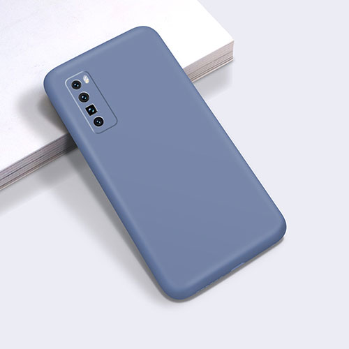 Ultra-thin Silicone Gel Soft Case 360 Degrees Cover S01 for Huawei Nova 7 Pro 5G Gray