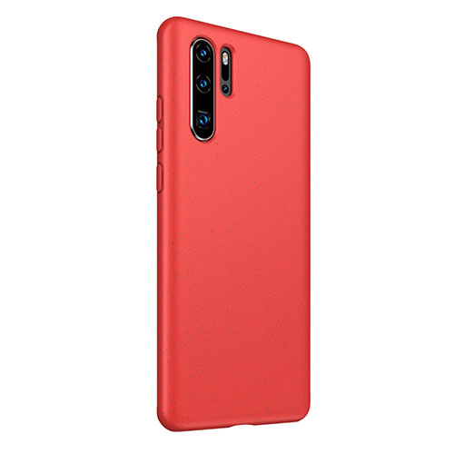 Ultra-thin Silicone Gel Soft Case 360 Degrees Cover S01 for Huawei P30 Pro Red