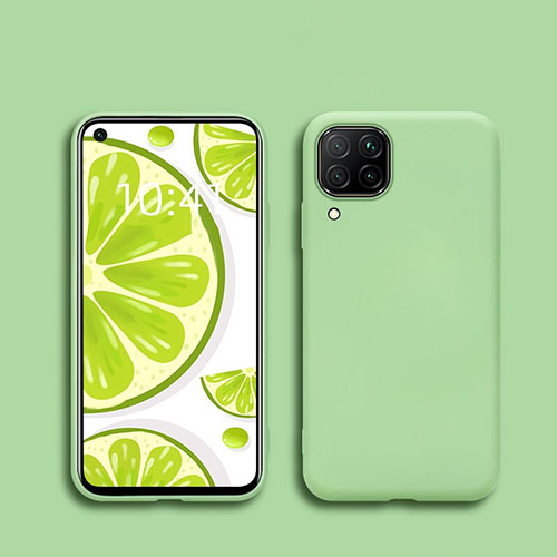 Ultra-thin Silicone Gel Soft Case 360 Degrees Cover S01 for Huawei P40 Lite Green