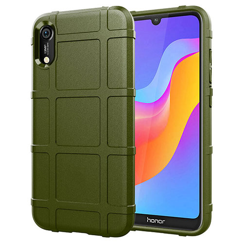 Ultra-thin Silicone Gel Soft Case 360 Degrees Cover S01 for Huawei Y6s Green