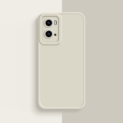Ultra-thin Silicone Gel Soft Case 360 Degrees Cover S01 for Oppo A76 White