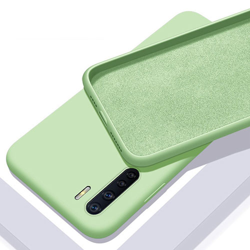 Ultra-thin Silicone Gel Soft Case 360 Degrees Cover S01 for Oppo A91 Green