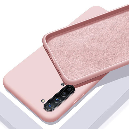 Ultra-thin Silicone Gel Soft Case 360 Degrees Cover S01 for Oppo Find X2 Lite Pink
