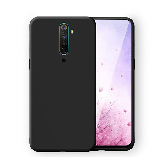Ultra-thin Silicone Gel Soft Case 360 Degrees Cover S01 for Oppo Reno2 Black
