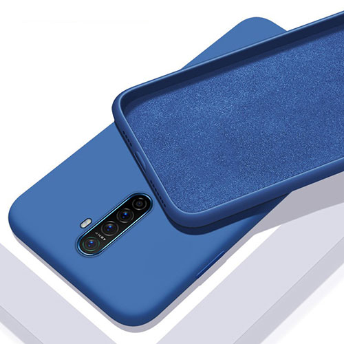 Ultra-thin Silicone Gel Soft Case 360 Degrees Cover S01 for Realme X2 Pro Blue