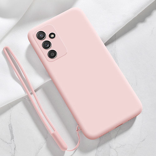Ultra-thin Silicone Gel Soft Case 360 Degrees Cover S01 for Samsung Galaxy F13 4G Pink