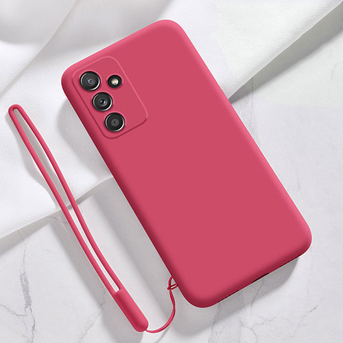 Ultra-thin Silicone Gel Soft Case 360 Degrees Cover S01 for Samsung Galaxy M23 5G Hot Pink