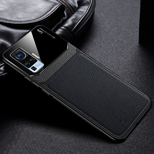 Ultra-thin Silicone Gel Soft Case 360 Degrees Cover S01 for Vivo X50 Pro 5G Black