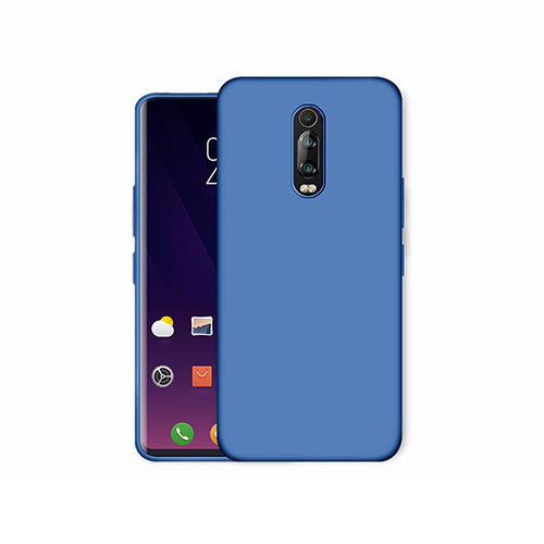 Ultra-thin Silicone Gel Soft Case 360 Degrees Cover S01 for Xiaomi Mi 9T Blue