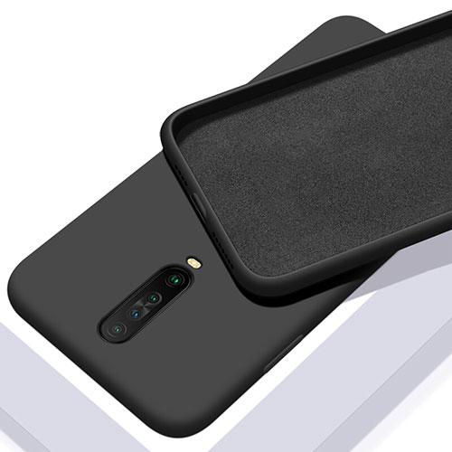 Ultra-thin Silicone Gel Soft Case 360 Degrees Cover S01 for Xiaomi Poco X2 Black