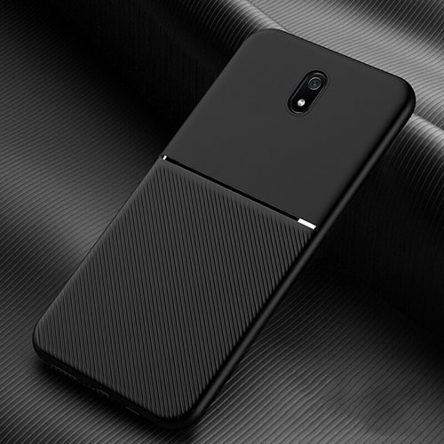 Ultra-thin Silicone Gel Soft Case 360 Degrees Cover S01 for Xiaomi Redmi 8A Black
