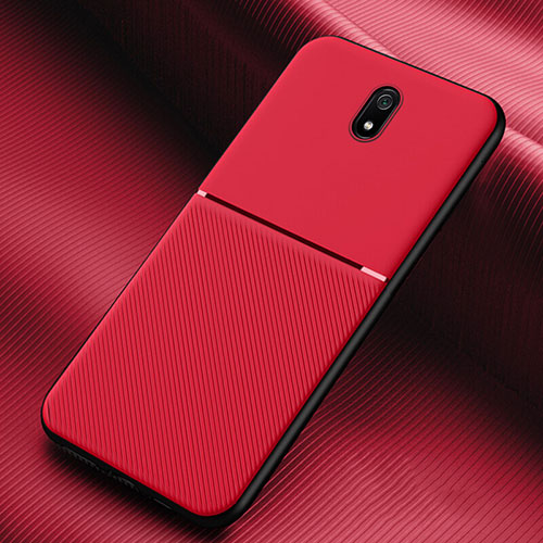 Ultra-thin Silicone Gel Soft Case 360 Degrees Cover S01 for Xiaomi Redmi 8A Red