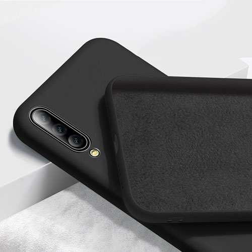 Ultra-thin Silicone Gel Soft Case 360 Degrees Cover S02 for Huawei Y9s Black
