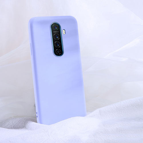 Ultra-thin Silicone Gel Soft Case 360 Degrees Cover S02 for Realme X2 Pro Purple