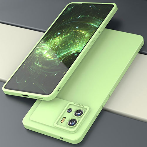 Ultra-thin Silicone Gel Soft Case 360 Degrees Cover S02 for Vivo iQOO 9 Pro 5G Matcha Green