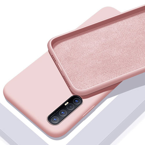 Ultra-thin Silicone Gel Soft Case 360 Degrees Cover S03 for Oppo Find X2 Neo Pink
