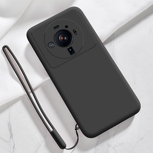 Ultra-thin Silicone Gel Soft Case 360 Degrees Cover S03 for Xiaomi Mi 12 Ultra 5G Black