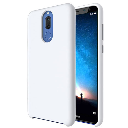 Ultra-thin Silicone Gel Soft Case 360 Degrees Cover S04 for Huawei Mate 10 Lite White