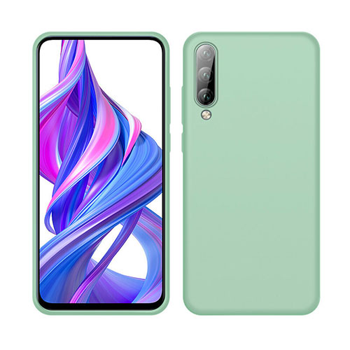 Ultra-thin Silicone Gel Soft Case 360 Degrees Cover S05 for Huawei Honor 9X Pro Green