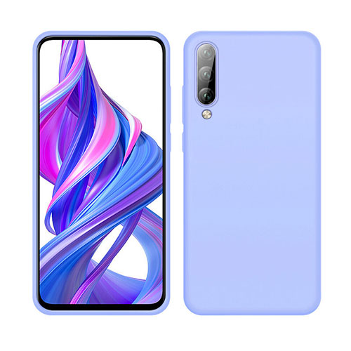 Ultra-thin Silicone Gel Soft Case 360 Degrees Cover S05 for Huawei Y9s Purple