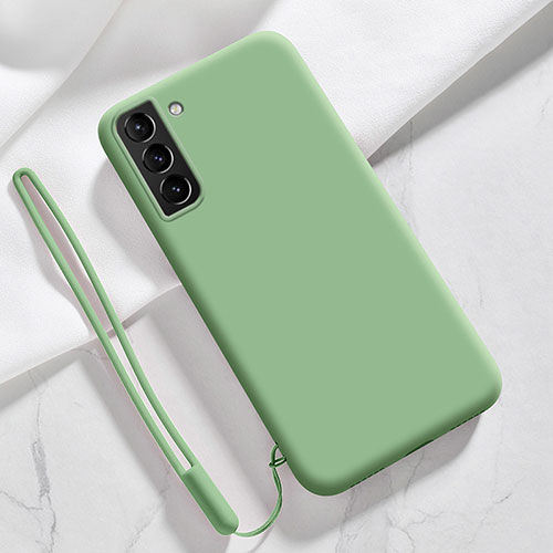 Ultra-thin Silicone Gel Soft Case 360 Degrees Cover S05 for Samsung Galaxy S21 FE 5G Green
