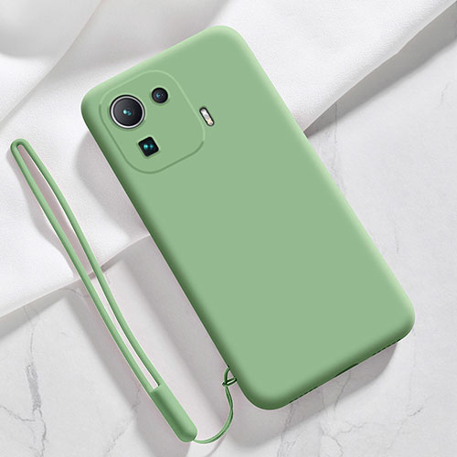 Ultra-thin Silicone Gel Soft Case 360 Degrees Cover S05 for Xiaomi Mi 11 Pro 5G Green