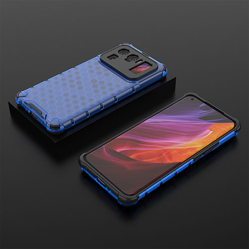 Ultra-thin Silicone Gel Soft Case 360 Degrees Cover S05 for Xiaomi Mi 11 Ultra 5G Blue