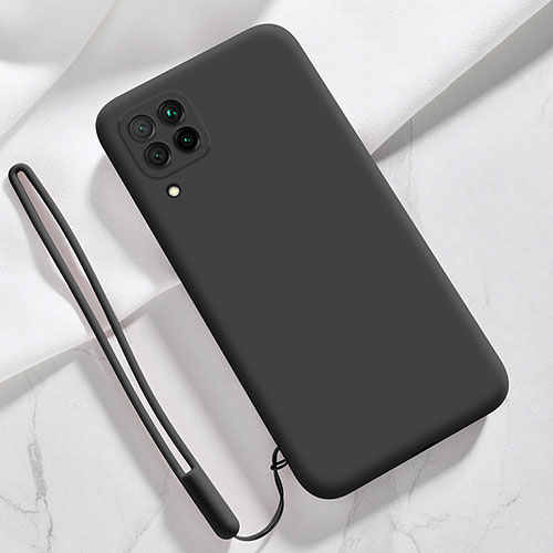 Ultra-thin Silicone Gel Soft Case 360 Degrees Cover S06 for Samsung Galaxy M12 Black