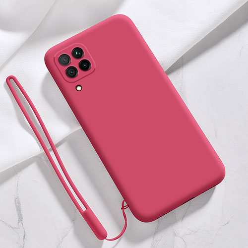 Ultra-thin Silicone Gel Soft Case 360 Degrees Cover S06 for Samsung Galaxy M12 Red