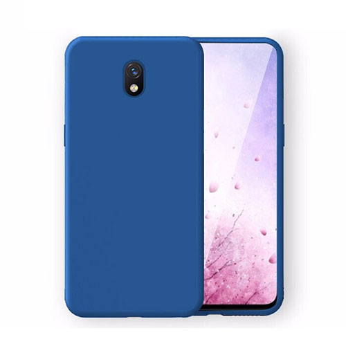 Ultra-thin Silicone Gel Soft Case 360 Degrees Cover S06 for Xiaomi Redmi 8A Blue