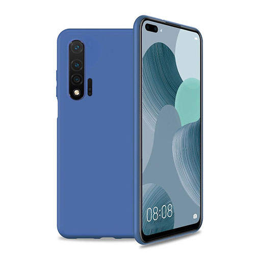 Ultra-thin Silicone Gel Soft Case 360 Degrees Cover T01 for Huawei Nova 6 5G Blue