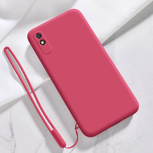 Ultra-thin Silicone Gel Soft Case 360 Degrees Cover YK1 for Xiaomi Redmi 9AT Red