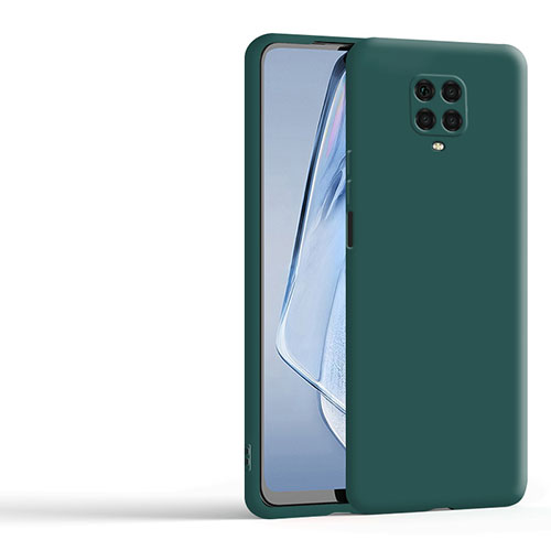 Ultra-thin Silicone Gel Soft Case 360 Degrees Cover YK1 for Xiaomi Redmi Note 9 Pro Green