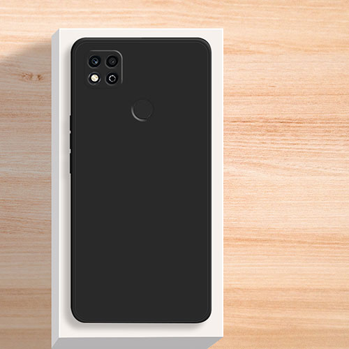 Ultra-thin Silicone Gel Soft Case 360 Degrees Cover YK2 for Xiaomi Redmi 9 India Black